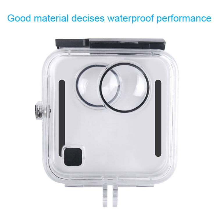 40m Waterproof Housing Protective Case  for GoPro Fusion, with Buckle Basic Mount & Screw & Wrench - HoMEdemic™ 