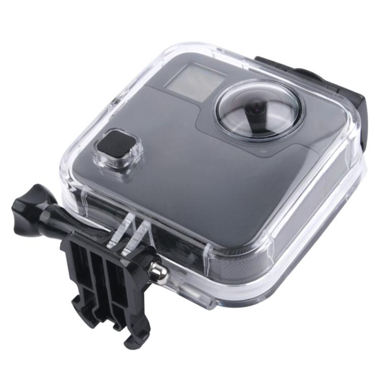 40m Waterproof Housing Protective Case  for GoPro Fusion, with Buckle Basic Mount & Screw & Wrench - HoMEdemic™ 