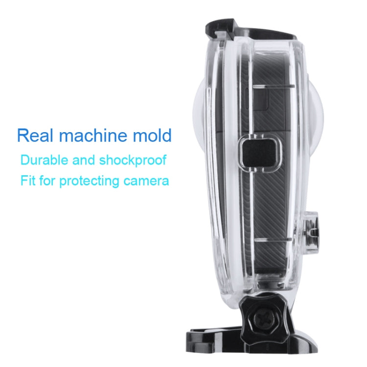 40m Waterproof Housing Protective Case  for GoPro Fusion, with Buckle Basic Mount & Screw & Wrench - HoMEdemic™ 