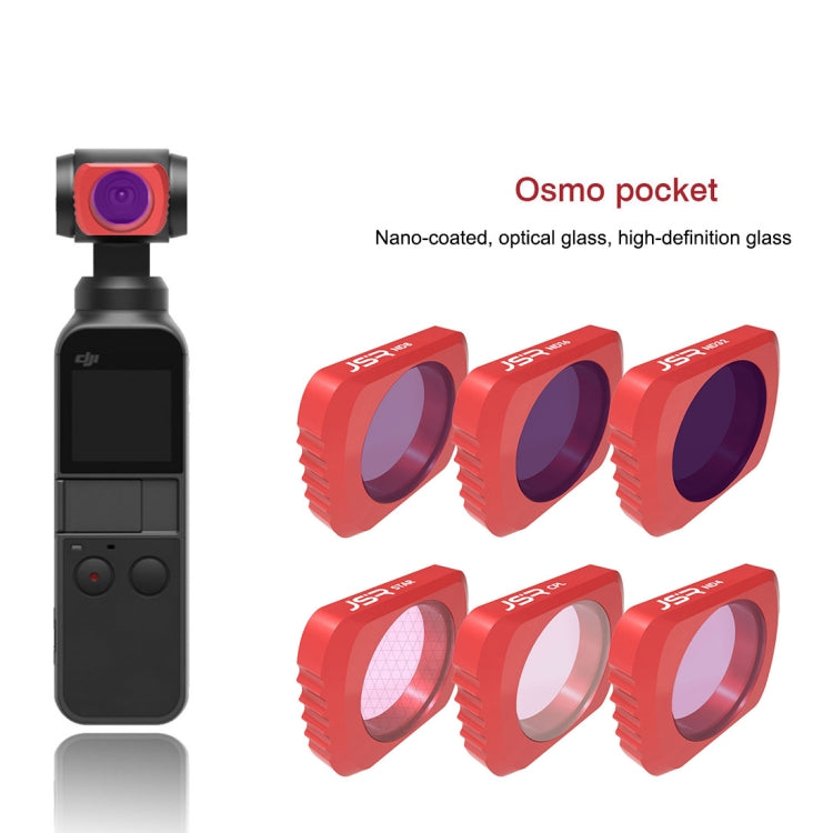 6 in 1 HD Slim ND4 & ND8  & ND16 & ND32 & CPL & ATSR Lens Filter for DJI OSMO Pocket - HoMEdemic™ 
