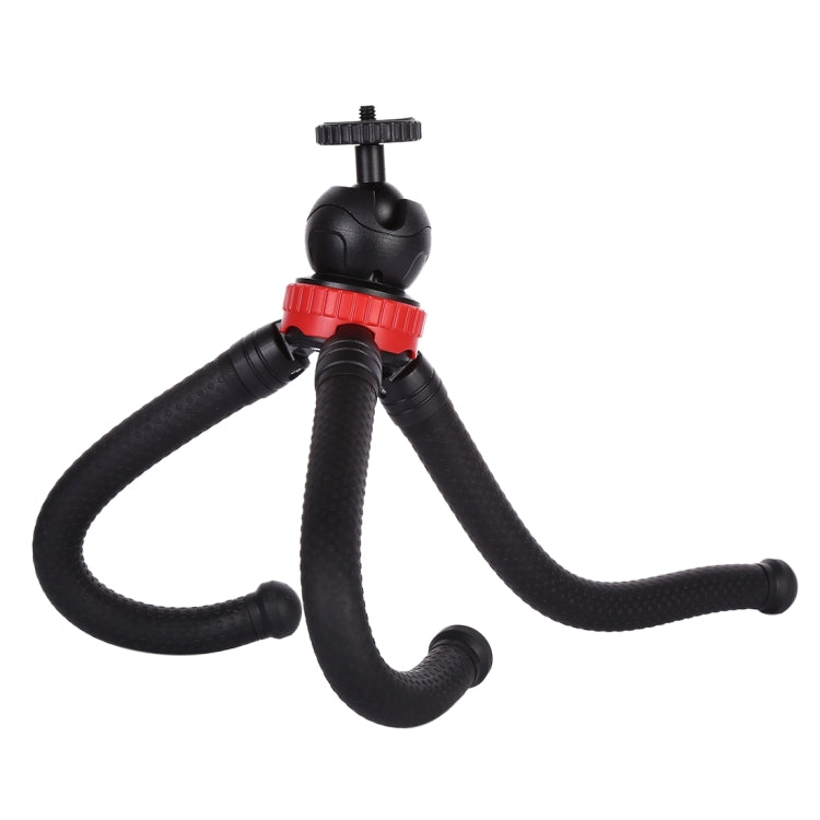 MZ305 Mini Octopus Flexible Tripod Holder with Ball Head for SLR Cameras, GoPro HERO10 Black / HERO9 Black / HERO8 Black /7 /6 /5 /5 Session /4 Session /4 /3+ /3 /2 /1, DJI Osmo Action, Xiaoyi and Other Action Cameras, Cellphone, Size:30cmx5cm - HoMEdemic™ 