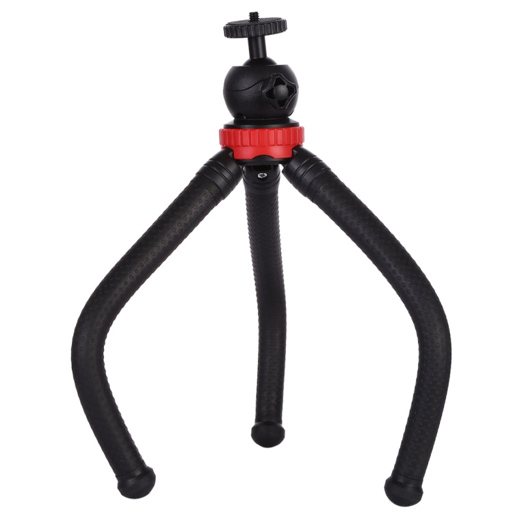 MZ305 Mini Octopus Flexible Tripod Holder with Ball Head for SLR Cameras, GoPro HERO10 Black / HERO9 Black / HERO8 Black /7 /6 /5 /5 Session /4 Session /4 /3+ /3 /2 /1, DJI Osmo Action, Xiaoyi and Other Action Cameras, Cellphone, Size:30cmx5cm - HoMEdemic™ 