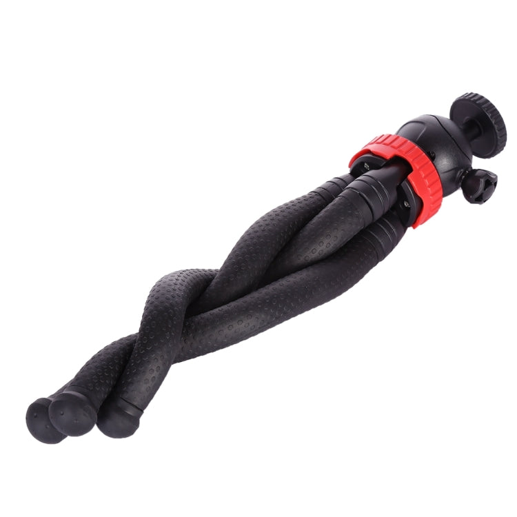 MZ305 Mini Octopus Flexible Tripod Holder with Ball Head for SLR Cameras, GoPro HERO10 Black / HERO9 Black / HERO8 Black /7 /6 /5 /5 Session /4 Session /4 /3+ /3 /2 /1, DJI Osmo Action, Xiaoyi and Other Action Cameras, Cellphone, Size:30cmx5cm - HoMEdemic™ 