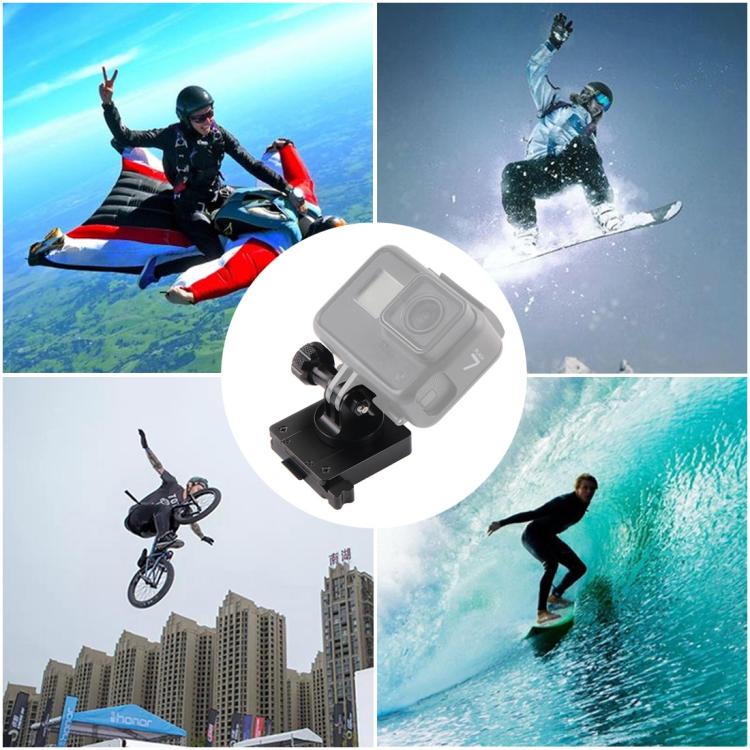 GP244-B Aluminum Mount for GoPro, Insta360, DJI and Other Action Cameras and NVG Mount Base - HoMEdemic™ 