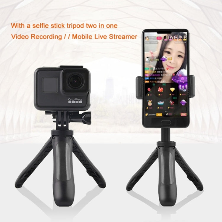 GP446 Multifunctional Mini Fixed Tripod for GoPro, Insta360, DJI and Other Action Cameras(Black) - HoMEdemic™ 