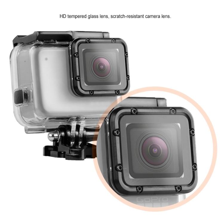 GP452 Waterproof Case + Touch Back Cover for GoPro HERO7 White / Silver - HoMEdemic™ 