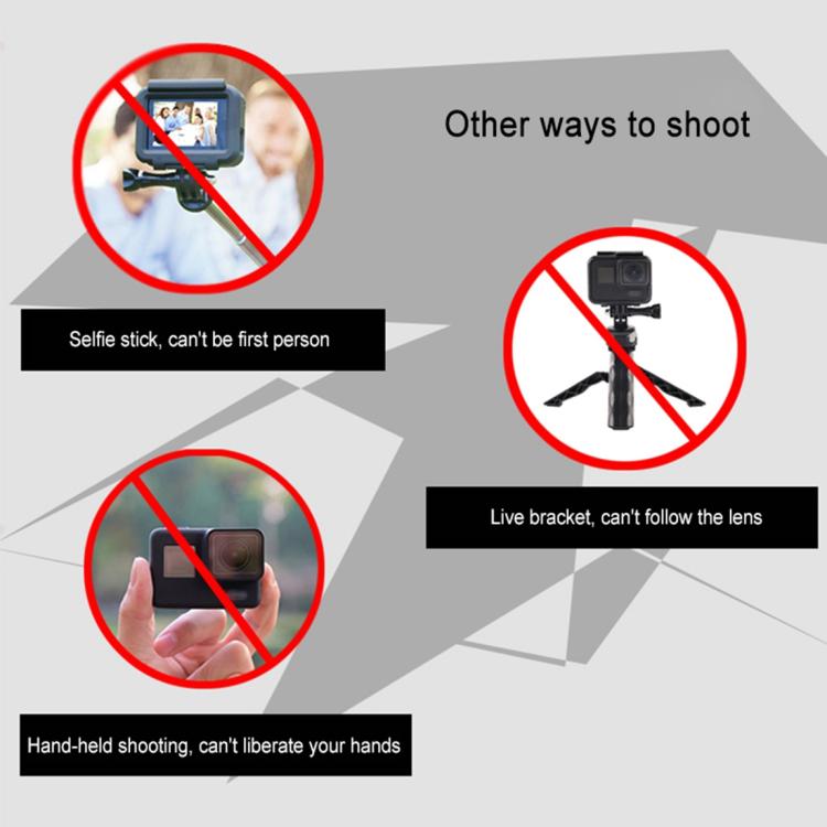 GP458 Camera Neck Fixed Shooting Bracket for GoPro, Insta360, DJI and Other Action Cameras - HoMEdemic™ 