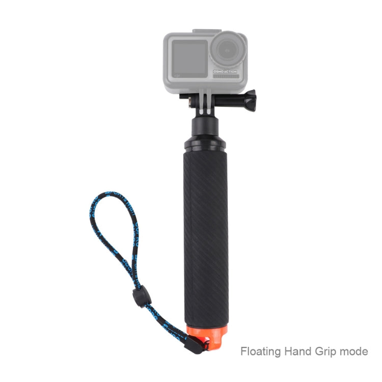 Shutter Trigger + Floating Hand Grip Diving Buoyancy Stick with Adjustable Anti-lost Strap & Screw & Wrench for DJI Osmo Action - HoMEdemic™ 