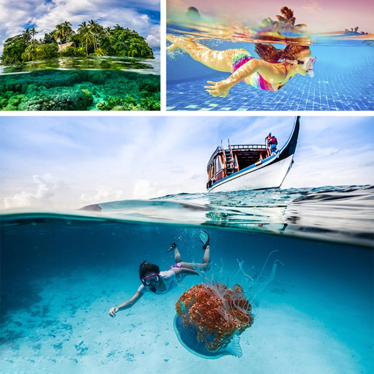 RUIGPRO Floating Hand Grip Dome Port Underwater Diving Camera Lens Transparent Cover for DJI Osmo Action - HoMEdemic™ 