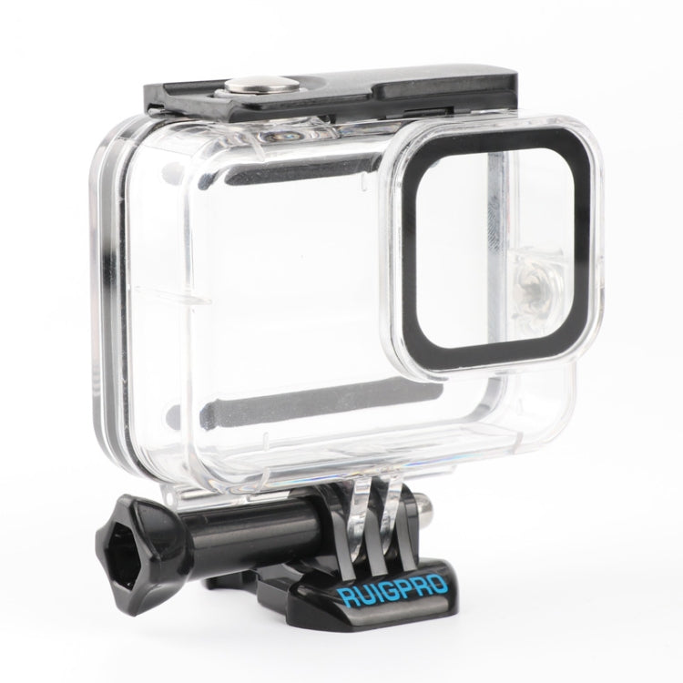 RUIGPRO for GoPro HERO8 Black 45m Waterproof Housing Protective Case with Buckle Basic Mount & Screw(Transparent) - HoMEdemic™ 