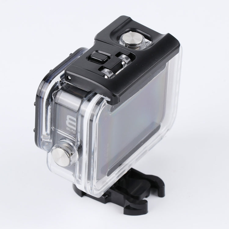 For GoPro HERO8 Black 45m Waterproof Housing Protective Case with Buckle Basic Mount & Screw (Transparent) - HoMEdemic™ 
