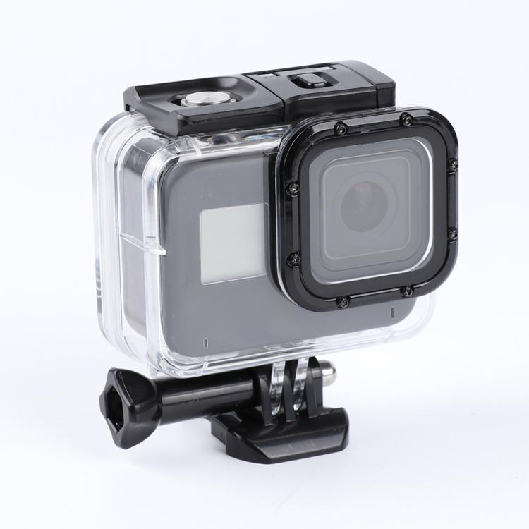 For GoPro HERO8 Black 45m Waterproof Housing Protective Case with Buckle Basic Mount & Screw (Transparent) - HoMEdemic™ 