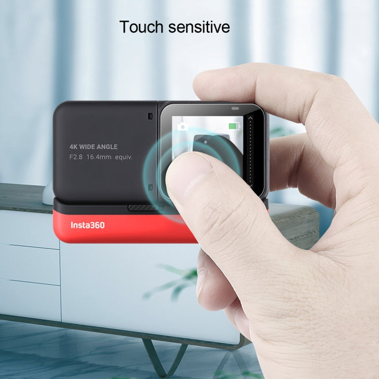 Lens + LCD Display Tempered Glass Film for Insta 360 One R 4K (Transparent) - HoMEdemic™ 