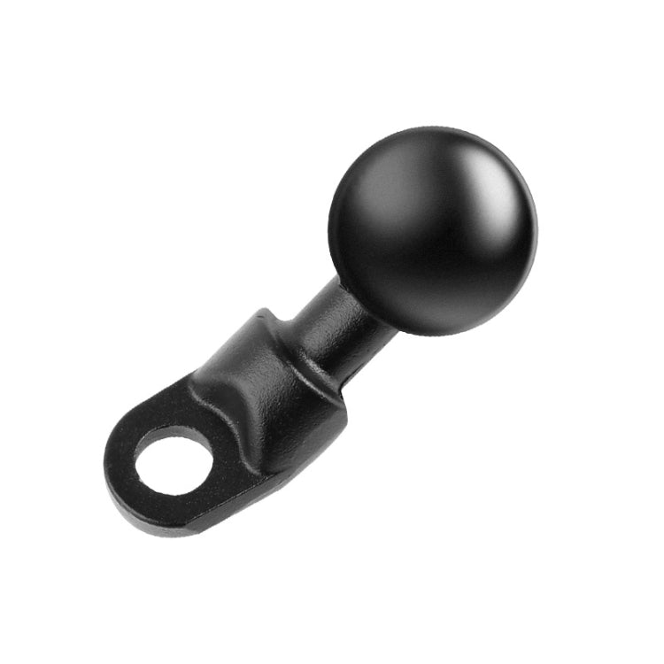 25mm Ball Head Motorcycle Rearview Mirror Screw Hole Fixed Mount Holder for GoPro, Insta360, DJI and Other Action Cameras(Black) - HoMEdemic™ 