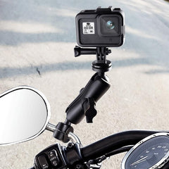 6cm Connecting Rod Fixed Motorcycle Mount Holder for GoPro, Insta360, DJI and Other Action Cameras, 6cm Connecting Rod