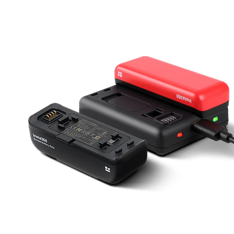 R-R-LF8-CINOR8CA For Insta360 ONE R 4K Panoramic Camera Batteries Charger Fast Charging Dual Charging Interface Charging Base - HoMEdemic™ 