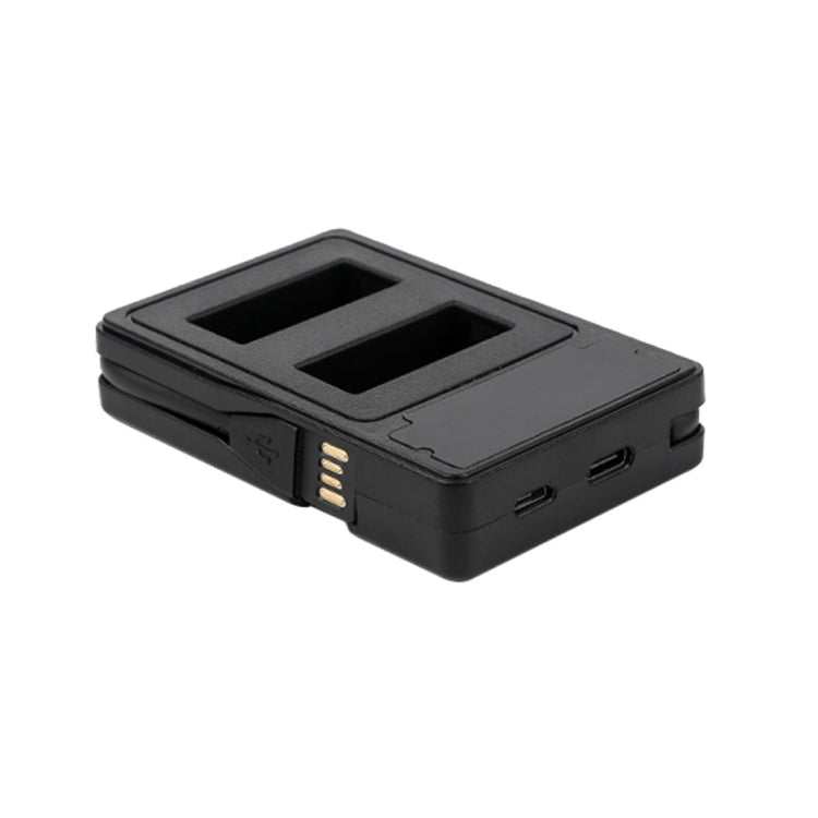 LCD Screen Dual Batteries Charger with Displays Charging Capacity for GoPro HERO9 Black / HERO10 Black(Black) - HoMEdemic™ 