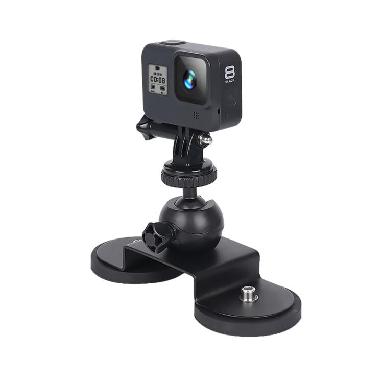 Car Suction Cup Mount Bracket for GoPro Hero11 Black / HERO10 Black / HERO9 Black / HERO8 Black /7 /6 /5 /5 Session /4 Session /4 /3+ /3 /2 /1, Xiaoyi and Other Action Cameras,, Size: M(Black) - HoMEdemic™ 