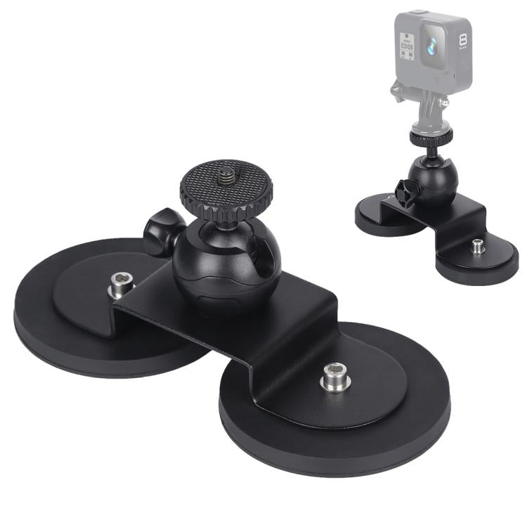 Car Suction Cup Mount Bracket for GoPro Hero11 Black / HERO10 Black / HERO9 Black / HERO8 Black /7 /6 /5 /5 Session /4 Session /4 /3+ /3 /2 /1, Xiaoyi and Other Action Cameras, Size: L(Black) - HoMEdemic™ 