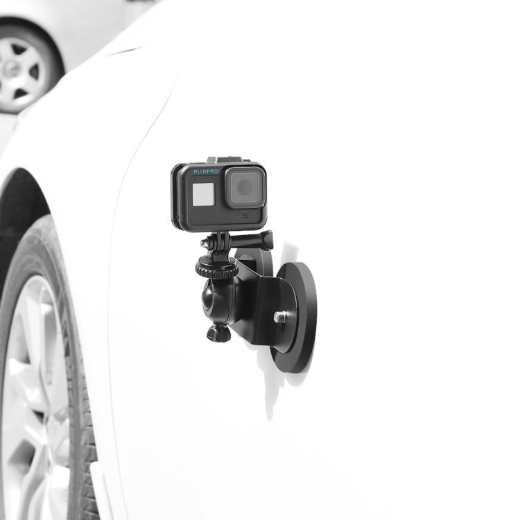 Car Suction Cup Mount Bracket for GoPro Hero11 Black / HERO10 Black / HERO9 Black / HERO8 Black /7 /6 /5 /5 Session /4 Session /4 /3+ /3 /2 /1, Xiaoyi and Other Action Cameras, Size: L(Black) - HoMEdemic™ 
