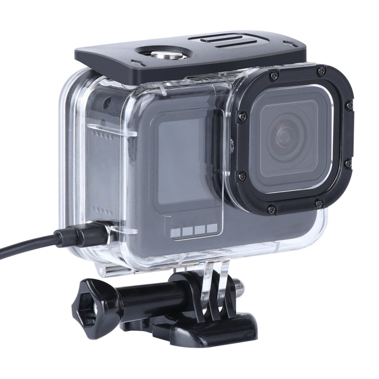 Shockproof Dustproof Housing Protective Case with Charging Hole & Buckle Basic Mount & Screw For GoPro HERO10 Black / HERO9 Black - HoMEdemic™ 