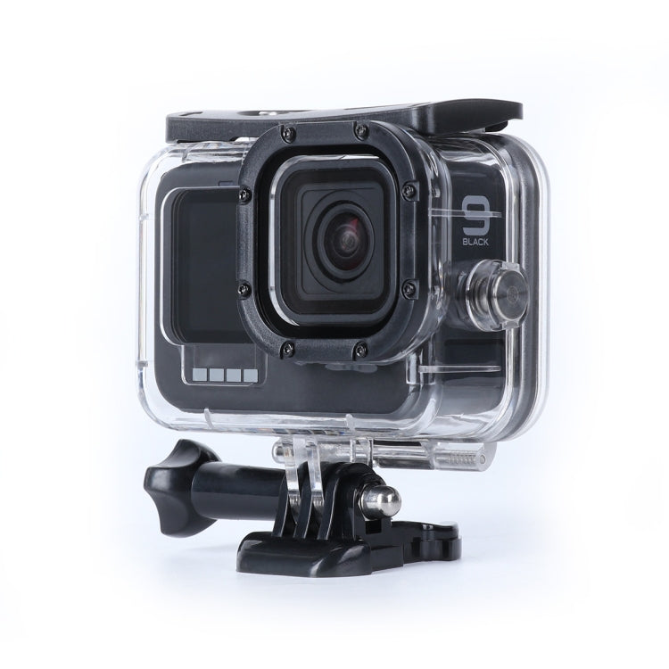 Shockproof Dustproof Housing Protective Case with Charging Hole & Buckle Basic Mount & Screw For GoPro HERO10 Black / HERO9 Black - HoMEdemic™ 