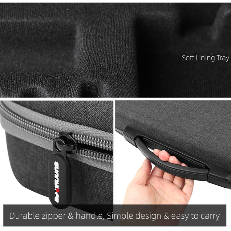 Sunnylife IST-B193 Storage Bag Case Handbag for Insta360 ONE X2 / X(Black) - HoMEdemic™ 