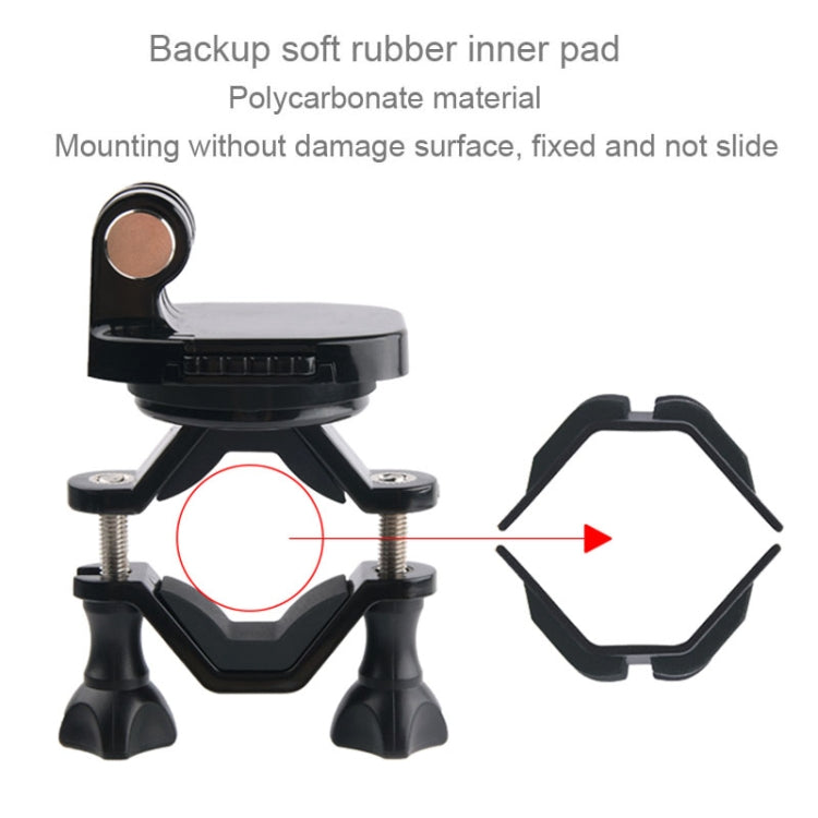 GP433 Bicycle Motorcycle Handlebar Mount for GoPro, Insta360, DJI and Other Action Cameras(Black) - HoMEdemic™ 