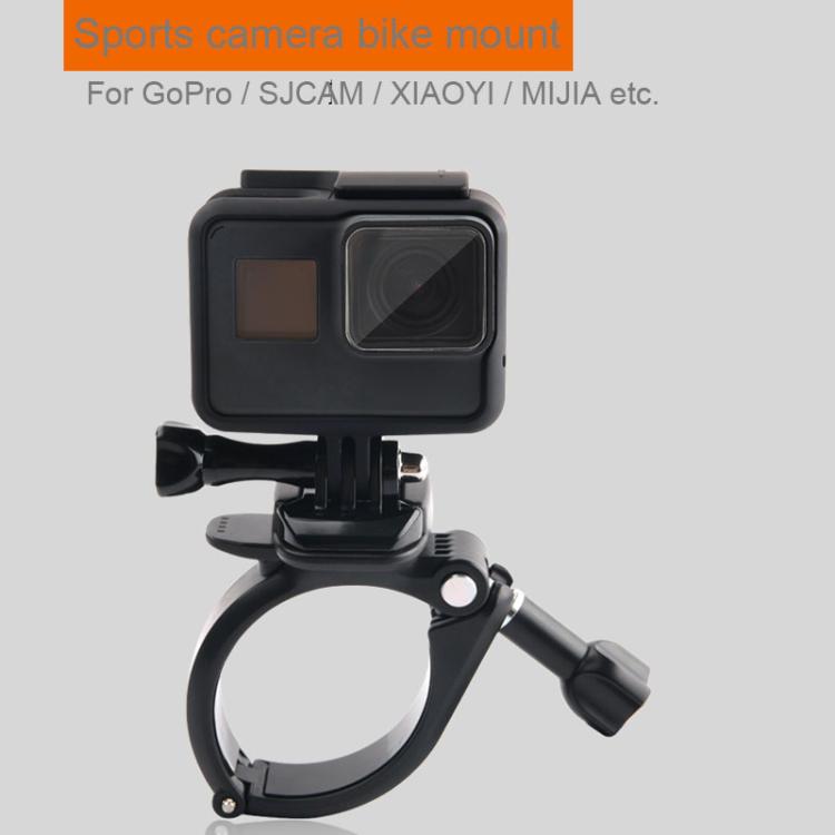 GP434 Large Size Bicycle Motorcycle Handlebar Fixing Mount for GoPro, Insta360, DJI and Other Action Cameras(Black) - HoMEdemic™ 