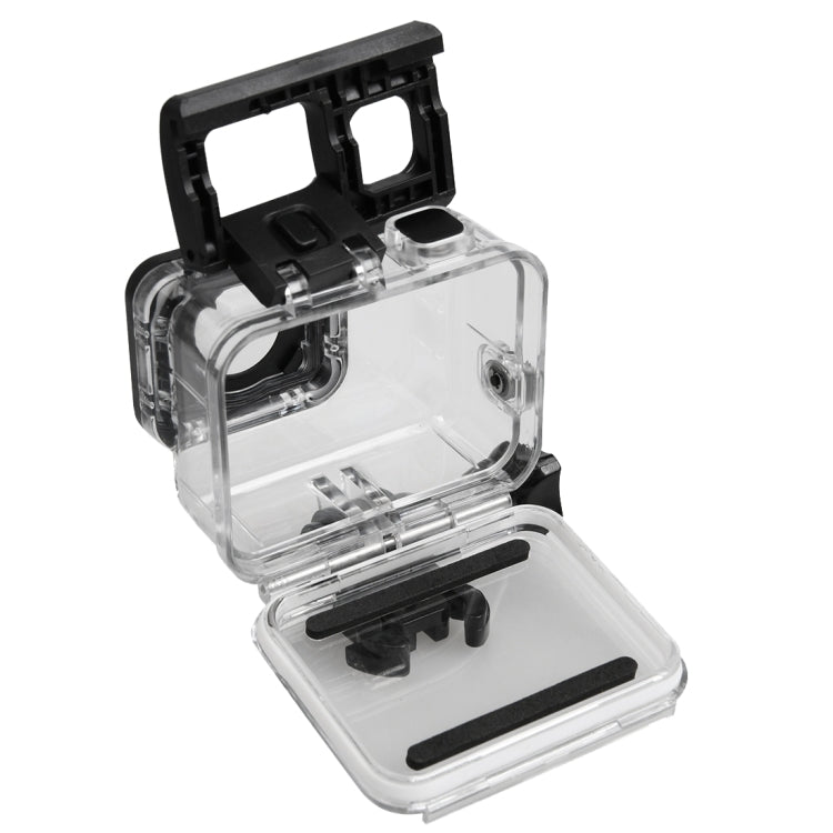 For GoPro HERO5 30m Waterproof PC & ABS Housing Protective Case + Touch Back Cover with Buckle Basic Mount & Long Screw, Backcover Size: 7 x 6 cm - HoMEdemic™ 