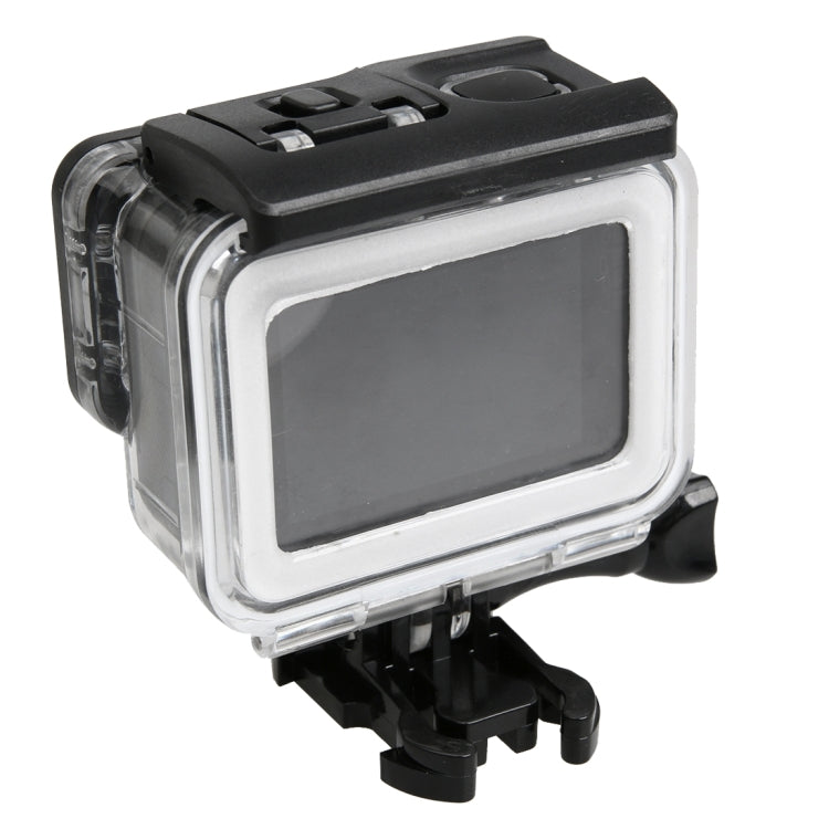 For GoPro HERO5 30m Waterproof PC & ABS Housing Protective Case + Touch Back Cover with Buckle Basic Mount & Long Screw, Backcover Size: 7 x 6 cm - HoMEdemic™ 