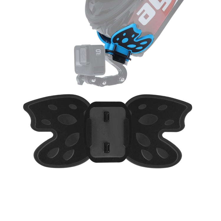 Butterfly Helmet Mount Adapter for GoPro, Insta360, DJI and Other Action Cameras(Black) - HoMEdemic™ 