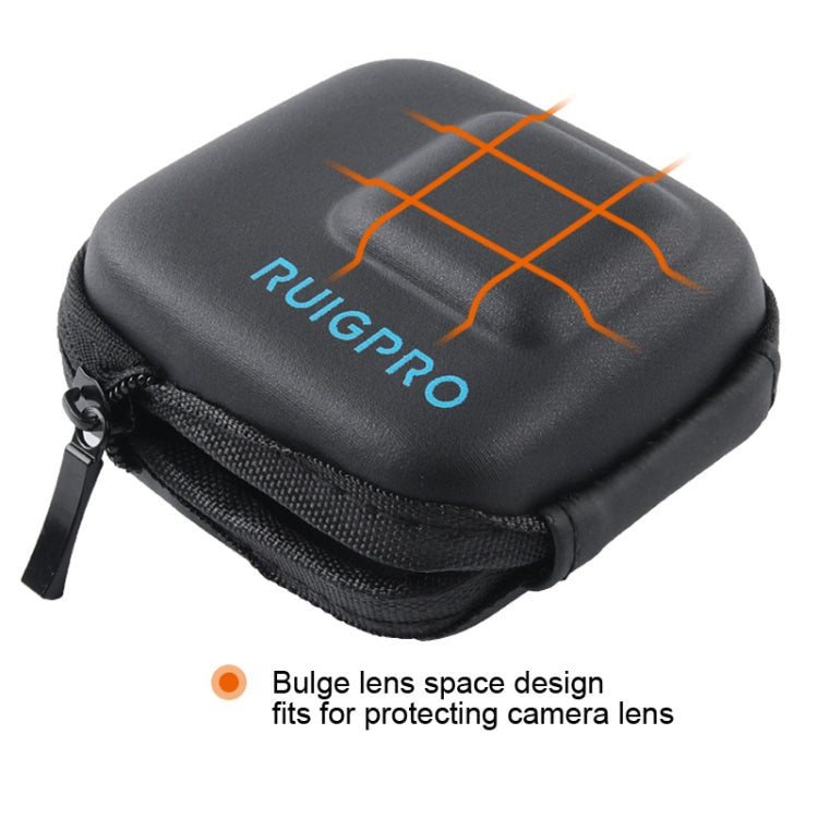 RUIGPRO Super Mini EVA Storage Protective Case Box for GoPro Hero11 Black / HERO10 Black / HERO9 Black / HERO8 Black /7 /6 /5(Black) - HoMEdemic™ 