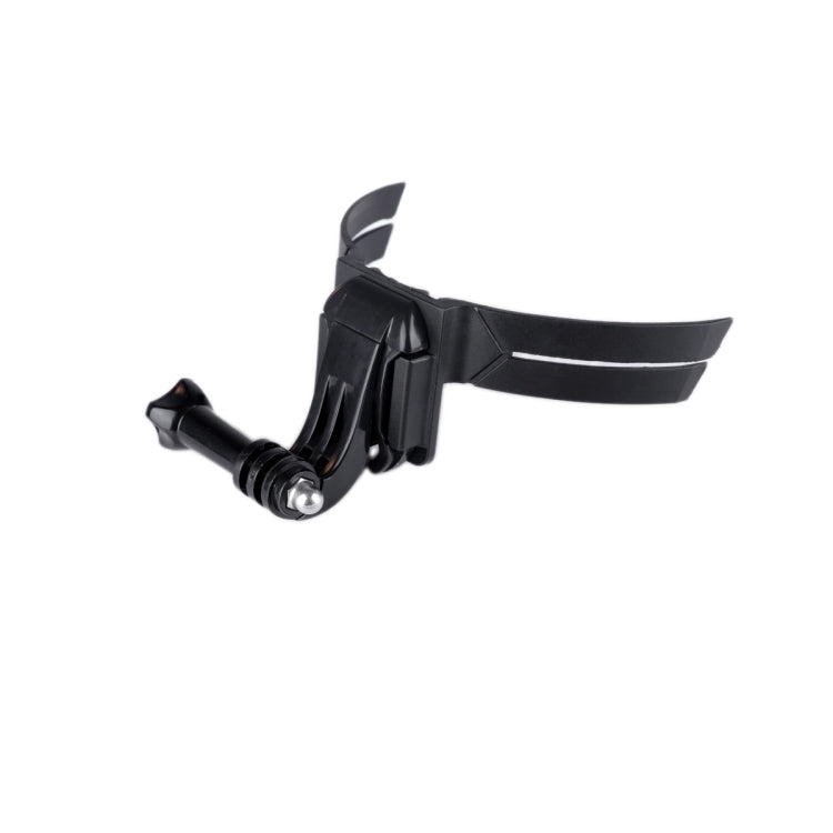 Helmet Mount with J-Hook Buckle  for GoPro, Insta360, DJI and Other Action Cameras (Black) - HoMEdemic™ 