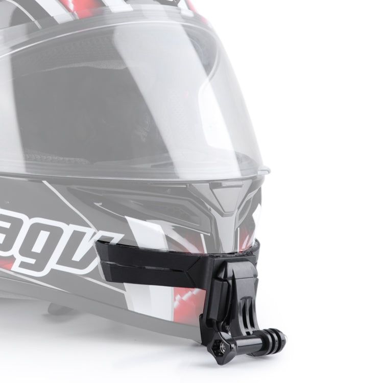Helmet Mount with J-Hook Buckle  for GoPro, Insta360, DJI and Other Action Cameras (Black) - HoMEdemic™ 