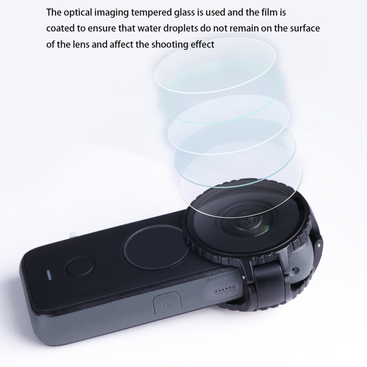 Lens Guard Protective Glass Cover for Insta360 One X2(Black) - HoMEdemic™ 