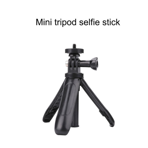 Multi-functional Foldable Tripod Holder Selfie Monopod Stick for GoPro, Insta360, DJI and Other Action Cameras, Length: 12-23cm (Grey) - HoMEdemic™ 