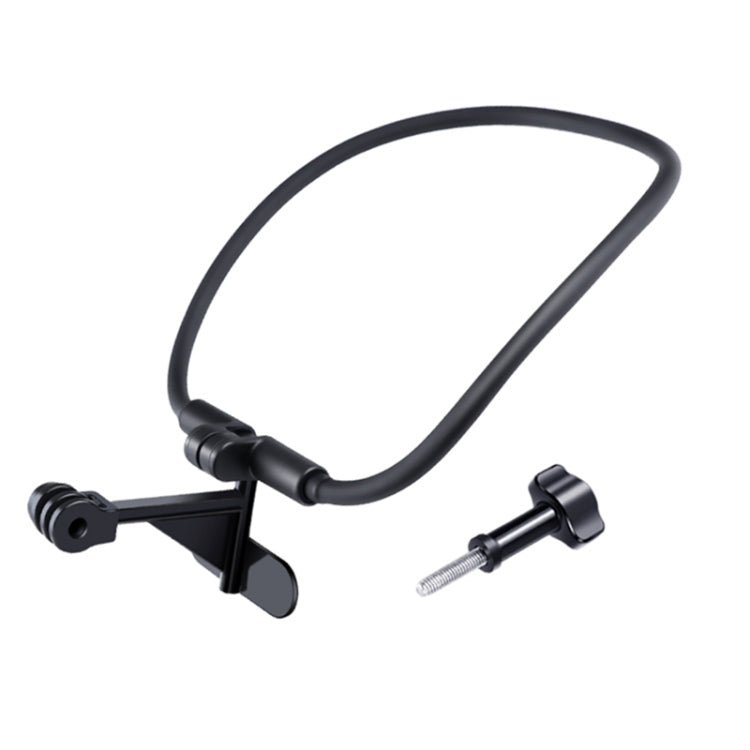Hands Free Lazy Wearable Neck Camera Holder (Black) - HoMEdemic™ 