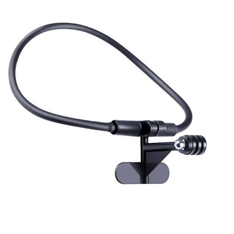 Hands Free Lazy Wearable Neck Camera Holder (Black) - HoMEdemic™ 
