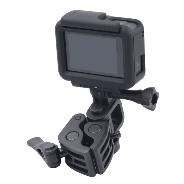 Clamp Mount Connecting Adapter Kit with Waterproof Back Cover for GoPro HERO6 /5(Black) - HoMEdemic™ 