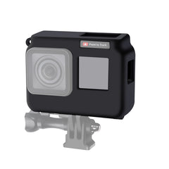 For Insta360 One R 4K with Frame Shockproof Silicone Protective Case with Lens Cap Cover, 4K Case + Lens Cap - HoMEdemic™ 