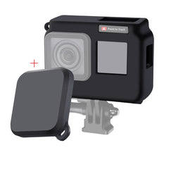 For Insta360 One R 4K with Frame Shockproof Silicone Protective Case with Lens Cap Cover, 4K Case + Lens Cap - HoMEdemic™ 