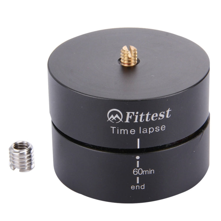 Fittest 360TL 360 Degrees Panning Rotating Panorama Cylindrical PTZ 60min / 45min / 30min / 15min Time Lapse Stabilizer Tripod Adapter with 2kg Bearing for  for GoPro HERO9 Black / HERO8 Black /7 /6 / ...  Other Action Cameras & Micro Single & DSLR Camera - HoMEdemic™ 