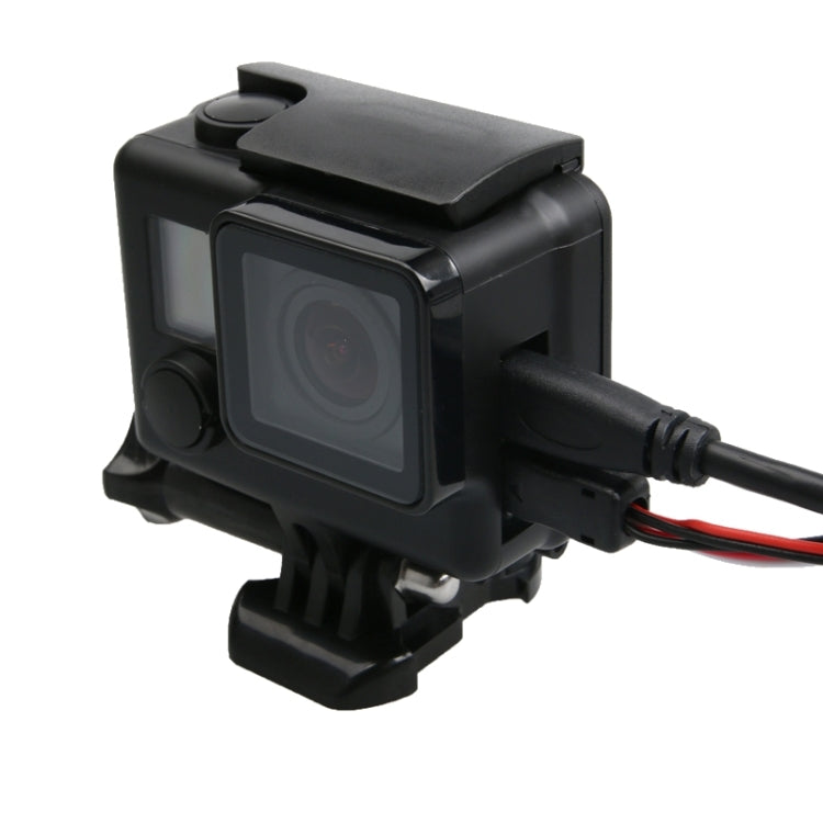 For GoPro HERO4 ABS Skeleton Housing Protective Case Cover with Buckle Basic Mount & Lead Screw - HoMEdemic™ 