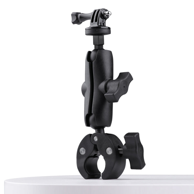 Extended Version 360 Rotation Adjustable Action Camera Bike Motorcycle Handlebar Holder (Black) - HoMEdemic™ 