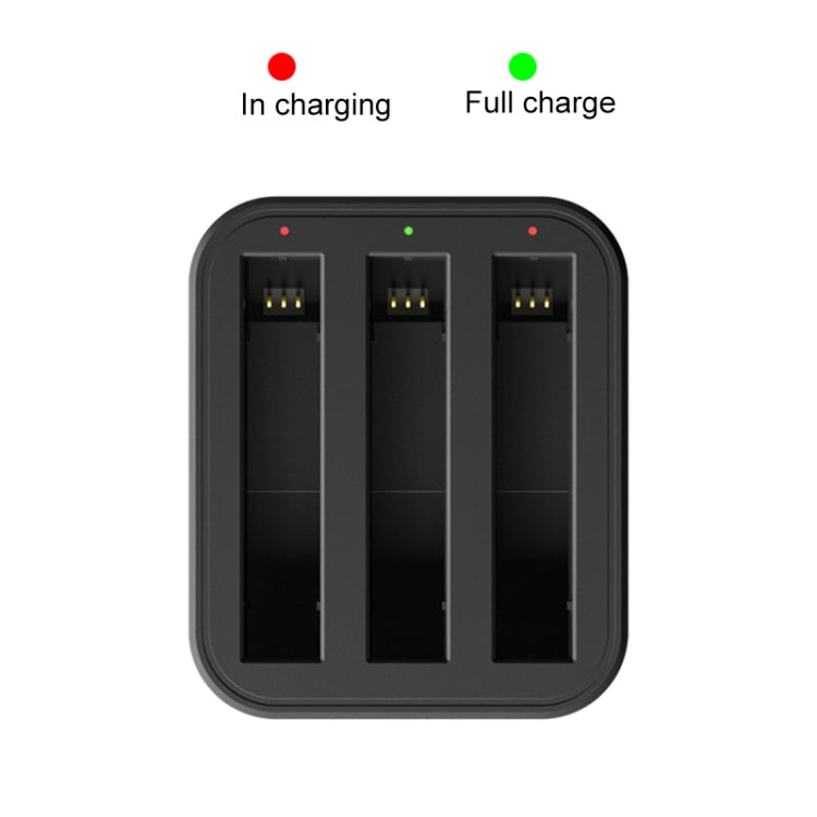 For Insta360 X3 / One X2 Tri-Slot Batteries Fast Charger(Black) - HoMEdemic™ 