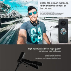 For Insta360 ONE X2 Lavalier Clip Type-C Recording Microphone, For Insta360 ONE X2 - HoMEdemic™ 