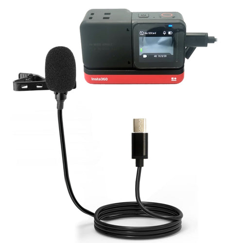For Insta360 ONE R Lavalier Clip Type-C Recording Microphone, For Insta360 ONE R - HoMEdemic™ 