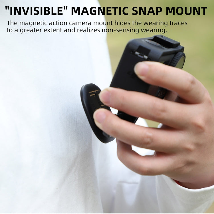 Sunnylife ZJ554 Magnetic Wearable Neck Phone Action Camera  Holder (Black) - HoMEdemic™ 