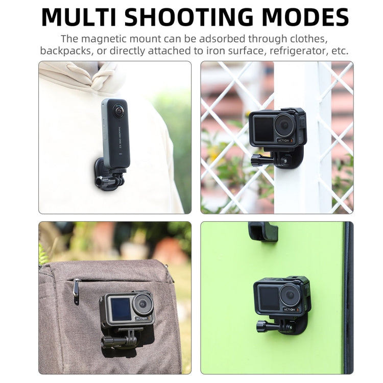Sunnylife ZJ554 Magnetic Wearable Neck Phone Action Camera  Holder (Black) - HoMEdemic™ 